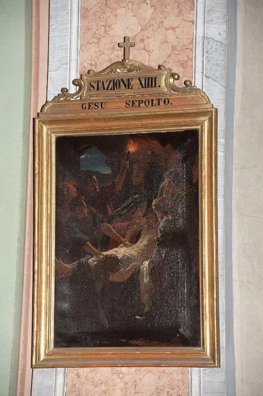 Via crucis - Cristo deposto nel sepolcro